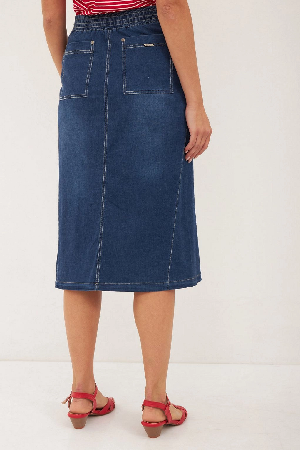 חצאית תות ג'ינס כחול